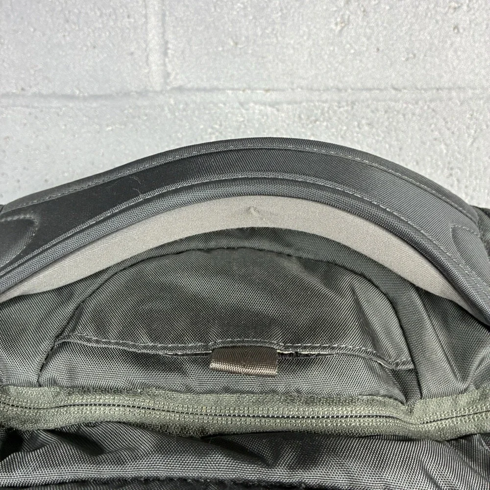 Osprey Meridian Wheeled Convertible Luggage Backpack Gray Carry On Travel Bag
